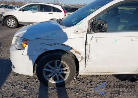 2018 Dodge Grand Caravan Sxt z USA, uszkodzony, nr VIN 2C4RDGCG1JR203399